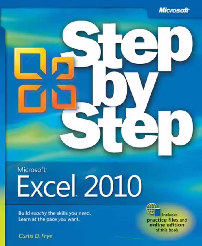 خرید و دانلود نسخه کامل کتاب Microsoft Excel 2010 Step by Step