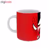 ماگ طرح spiderman and venom کد 02