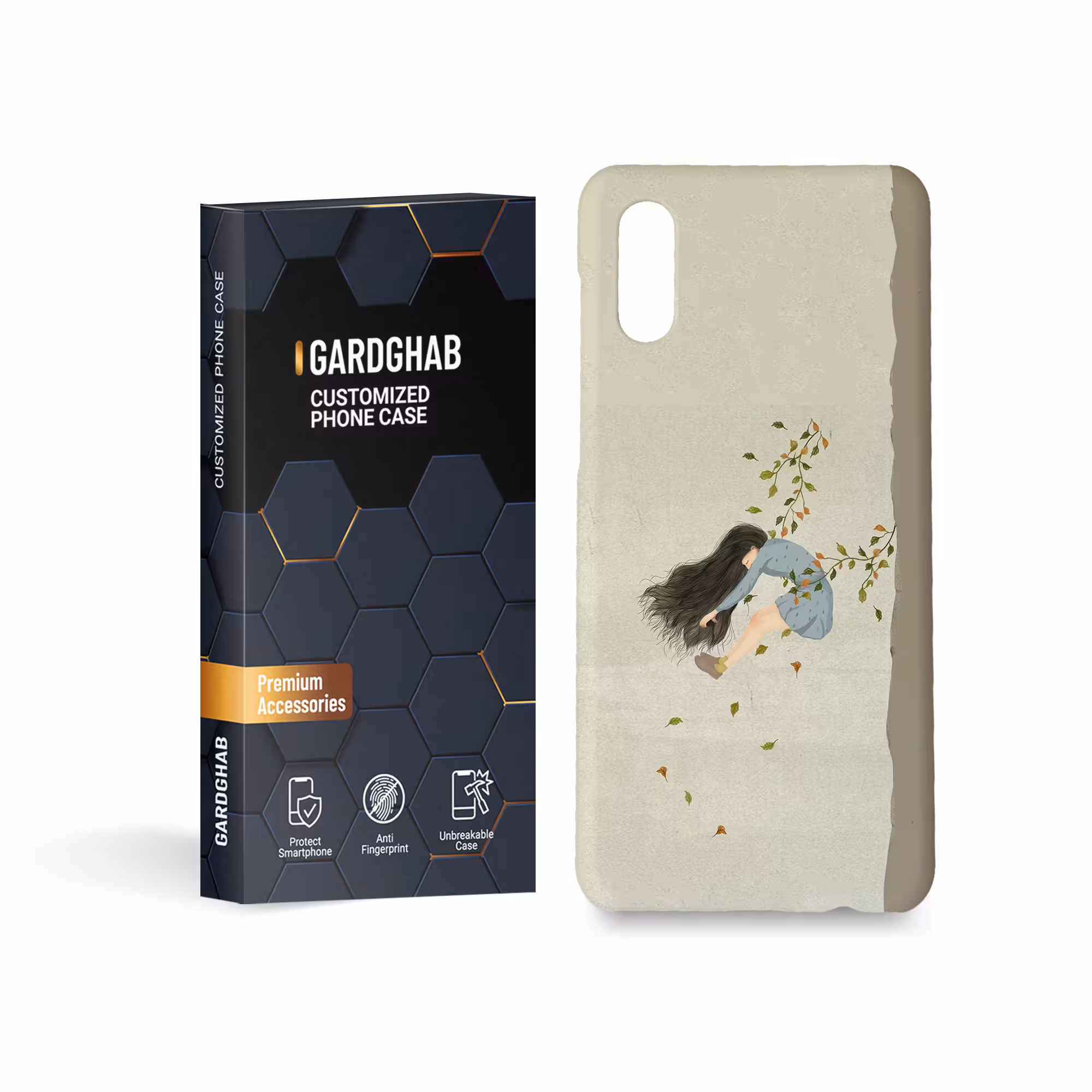 کاور گارد قاب مدل دخترانه مناسب برای گوشی موبایل سامسونگ Galaxy A02