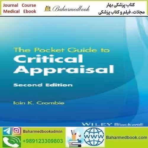The Pocket Guide to Critical Appraisal 2022 TRUE PDF price 1€ - کتاب پزشکی بهار