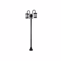 چراغ حیاطی و پارکی ایستاده دو شعله شعاع مدل SH-1721-2