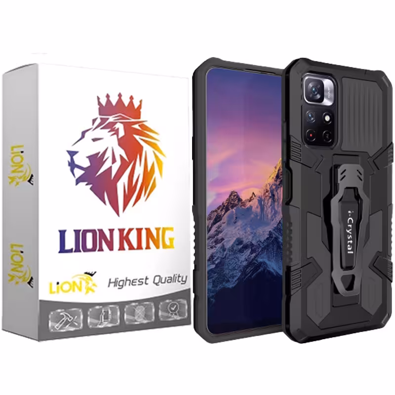 کاور لاین کینگ مدل Warrior مناسب برای گوشی موبایل شیائومی Poco M4 Pro 5G
