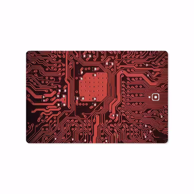 برچسب پوششی ماهوت مدل Red Printed Circuit Board مناسب برای تبلت سامسونگ Galaxy Tab S3 9.7 2017 T825