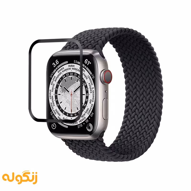 محافظ صفحه نمایش گلس مناسب ساعت هوشمند اپل واچ SE نسخه 40mm - زنگوله