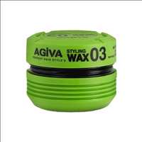 واکس مو agiva 03 سبز مدل Matte Look حجم 175 میل