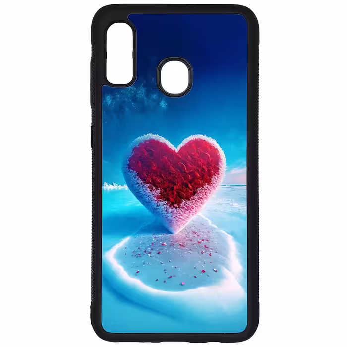 کاور طرح قلبی کد G-030 مناسب برای گوشی موبایل سامسونگ Galaxy A20 / A30 | دیجی قاب دونی