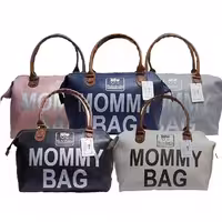 ساک لوازم کودک چرم برند MOMMY BAG