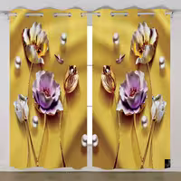 پرده رنس مدل C33-50824 سایز 290x140 سانتی متر