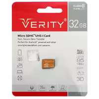 رم میکرو 32 گیگ وریتی Verity U106 U1 95MB/s بدون خشاب