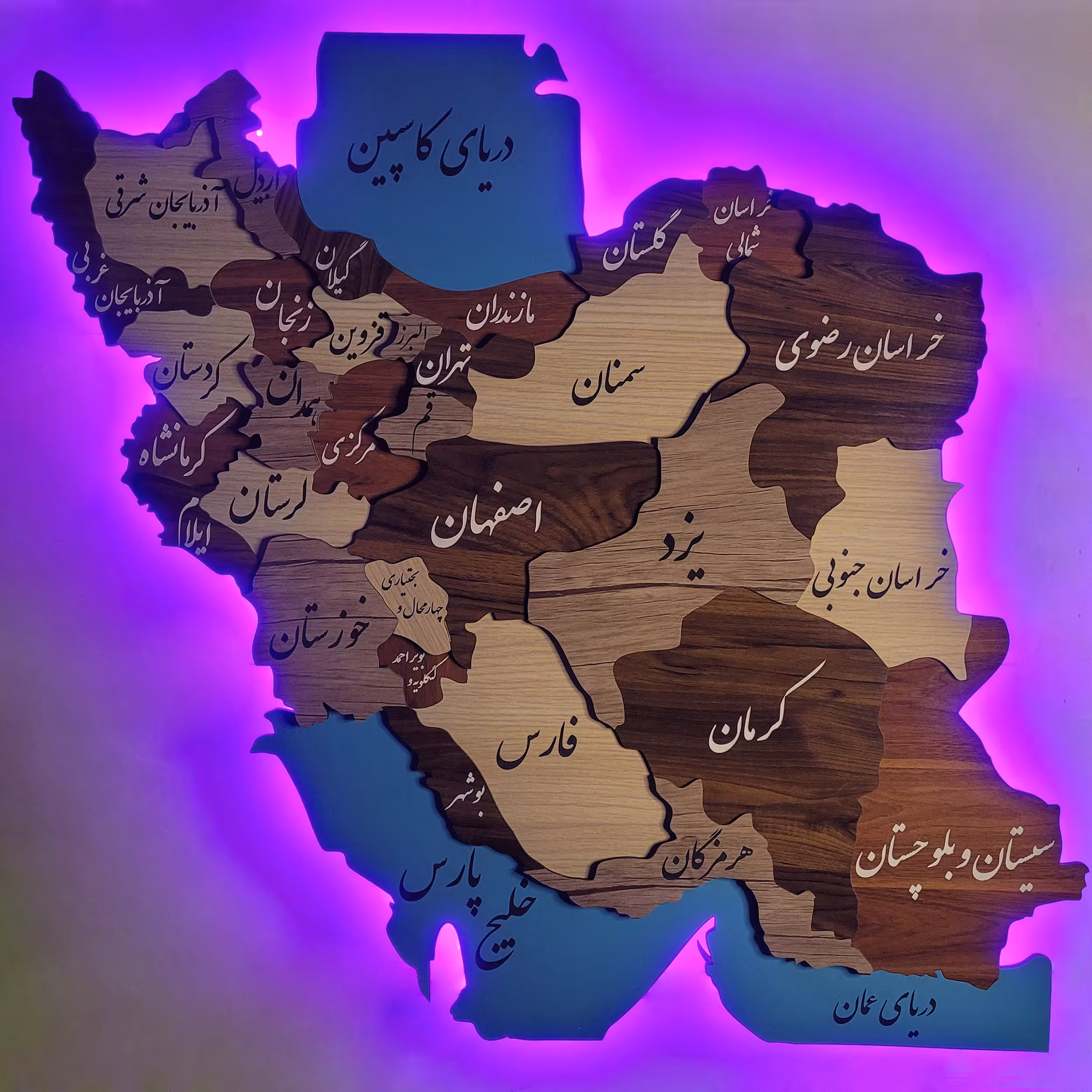 تابلو نوری مدل نقشه ایران