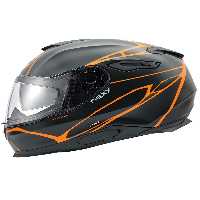 کلاه کاسکت کلاه ایمنی نارنجی سیاه Y100 B Mat نکس Nexx