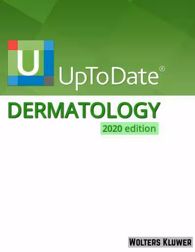 UpToDate Dermatology 2020 Edition - کتاب پزشکی بهار