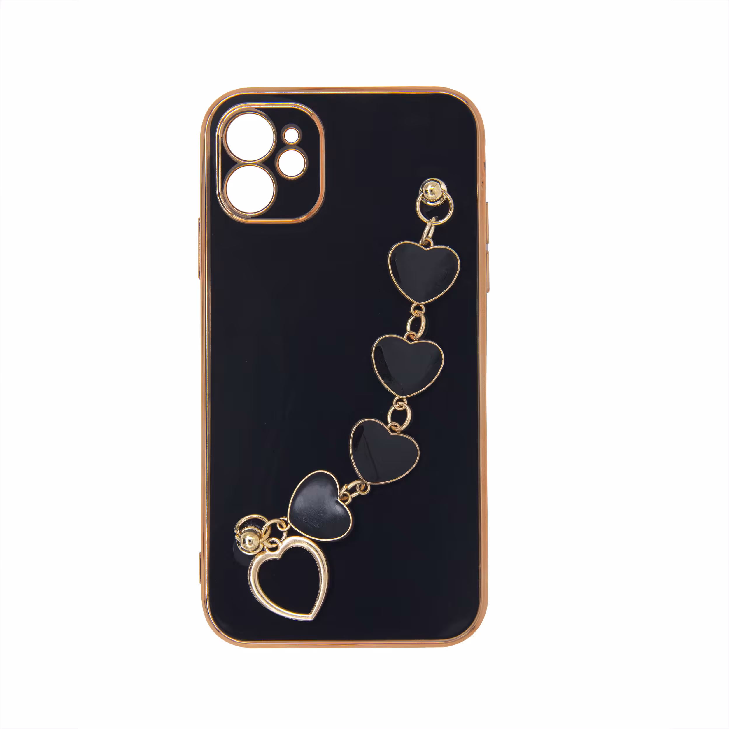 کاور مدل زنجیری طرح قلب مناسب برای گوشی موبایل اپل IPHONE11