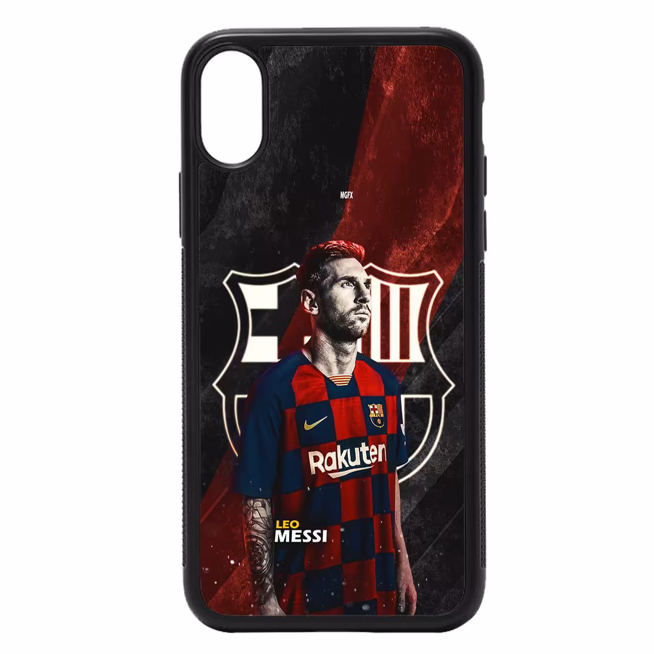 کاور طرح لیونل مسی کد 11050611 مناسب برای گوشی موبایل اپل iphone x/xs