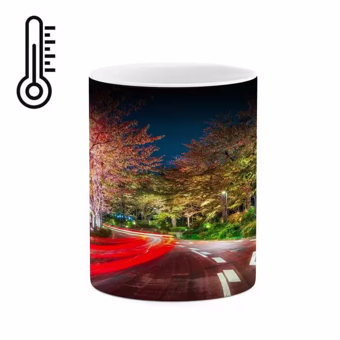 ماگ حرارتی کاکتی طرح منظره مدل mgh15262
