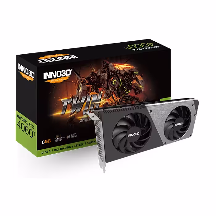 کارت گرافیک اینوتریدی GeForce RTX 4060 TI TWIN X2 8GB