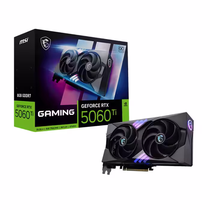 کارت گرافیک ام اس آی مدل  GeForce RTX 5060 Ti 8G Gaming OC
