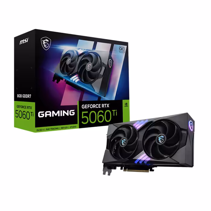 کارت گرافیک ام اس آی مدل  GeForce RTX 5060 Ti 8G Gaming OC