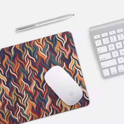 ماوس پد مدل Flames Pattern
