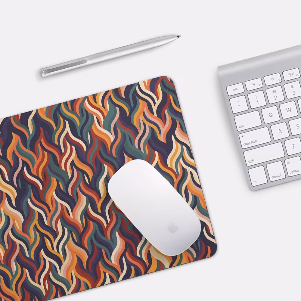ماوس پد مدل Flames Pattern