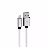 کابل تبدیل USB به لایتنینگ اکسپلور مدل XP-NMFIL طول 1 متر روکش فلزی بافته شده