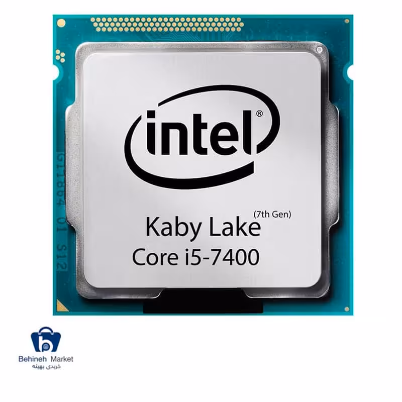 پردازنده مرکزی اینتل سری Kaby Lake مدل Core i5 7400 (بدون جعبه Tray)