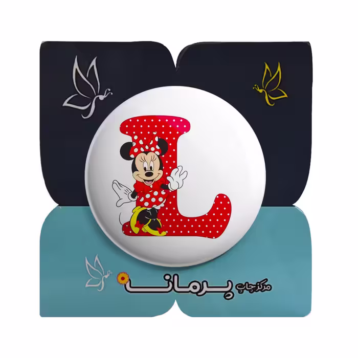 پیکسل پرمانه طرح حرف L کد pm.5927