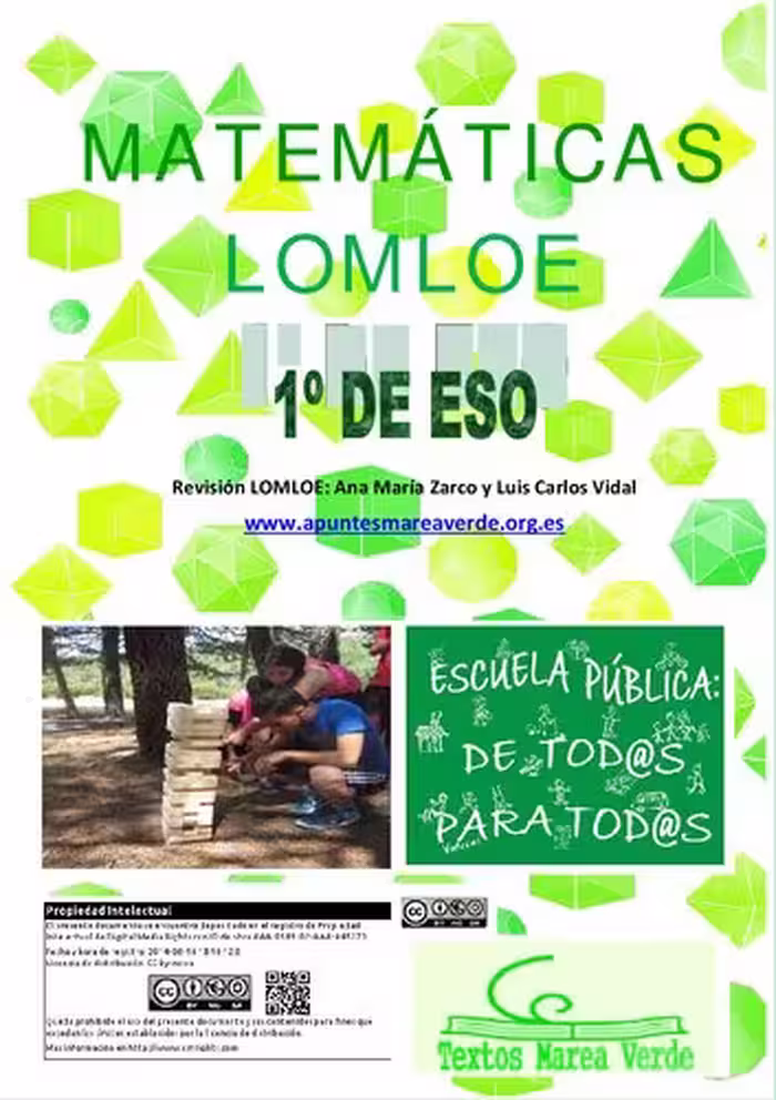 خرید و دانلود نسخه کامل کتاب Matemáticas 1º de ESO (LOMLOE)