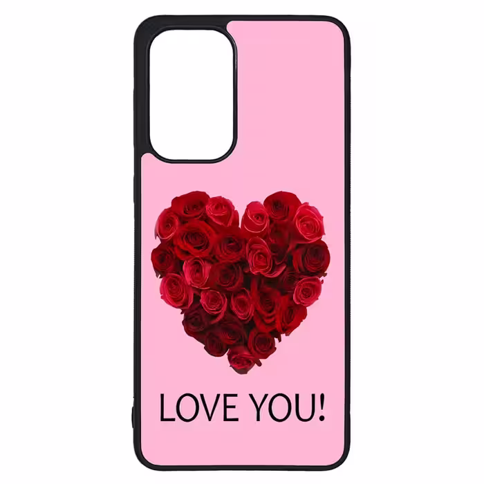 کاور طرح LOVE YOU کد G-031 مناسب برای گوشی موبایل سامسونگ Galaxy A33 / A33 5G | دیجی قاب دونی
