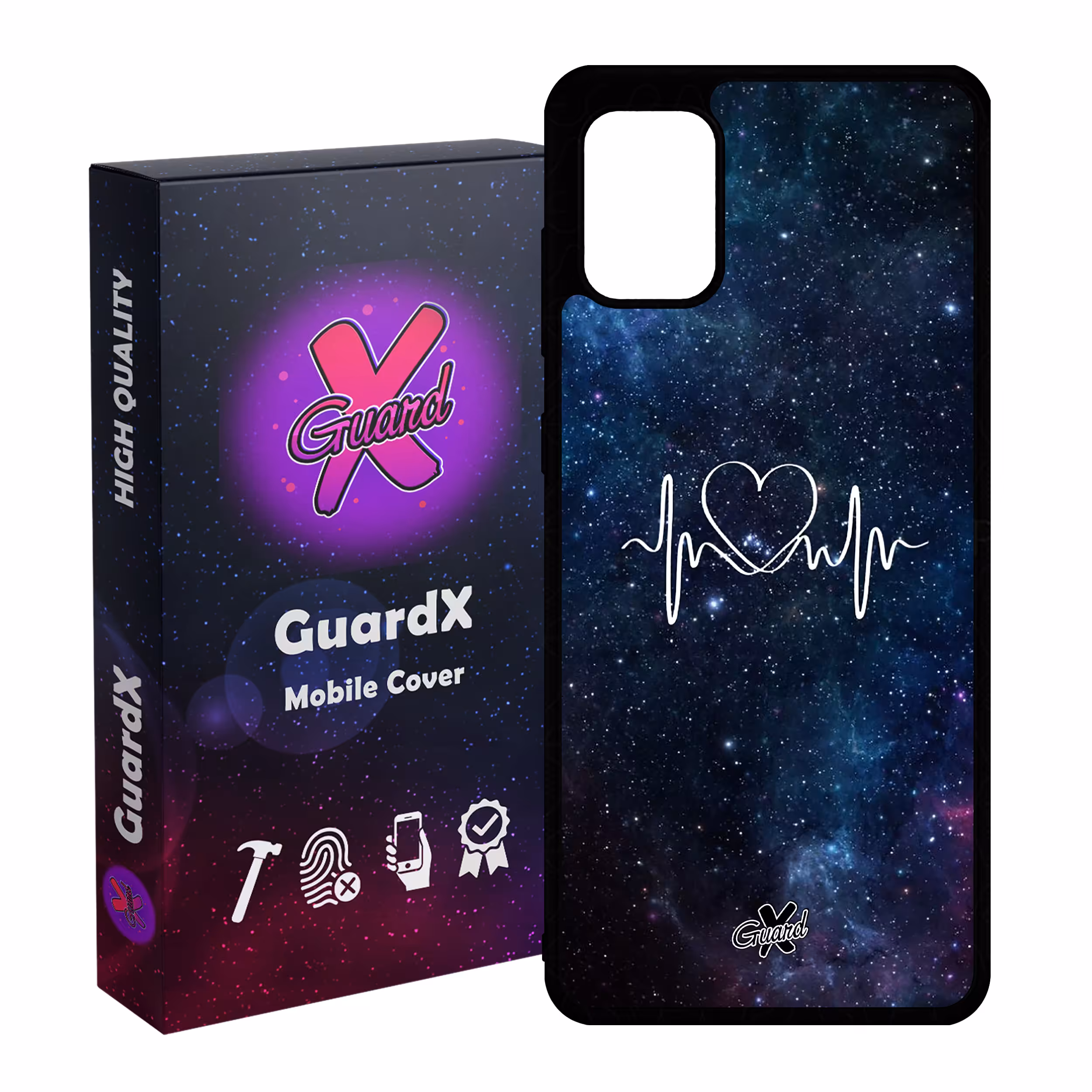 کاور گارد ایکس طرح Love مدل Glass10114 مناسب برای گوشی موبایل سامسونگ Galaxy A31