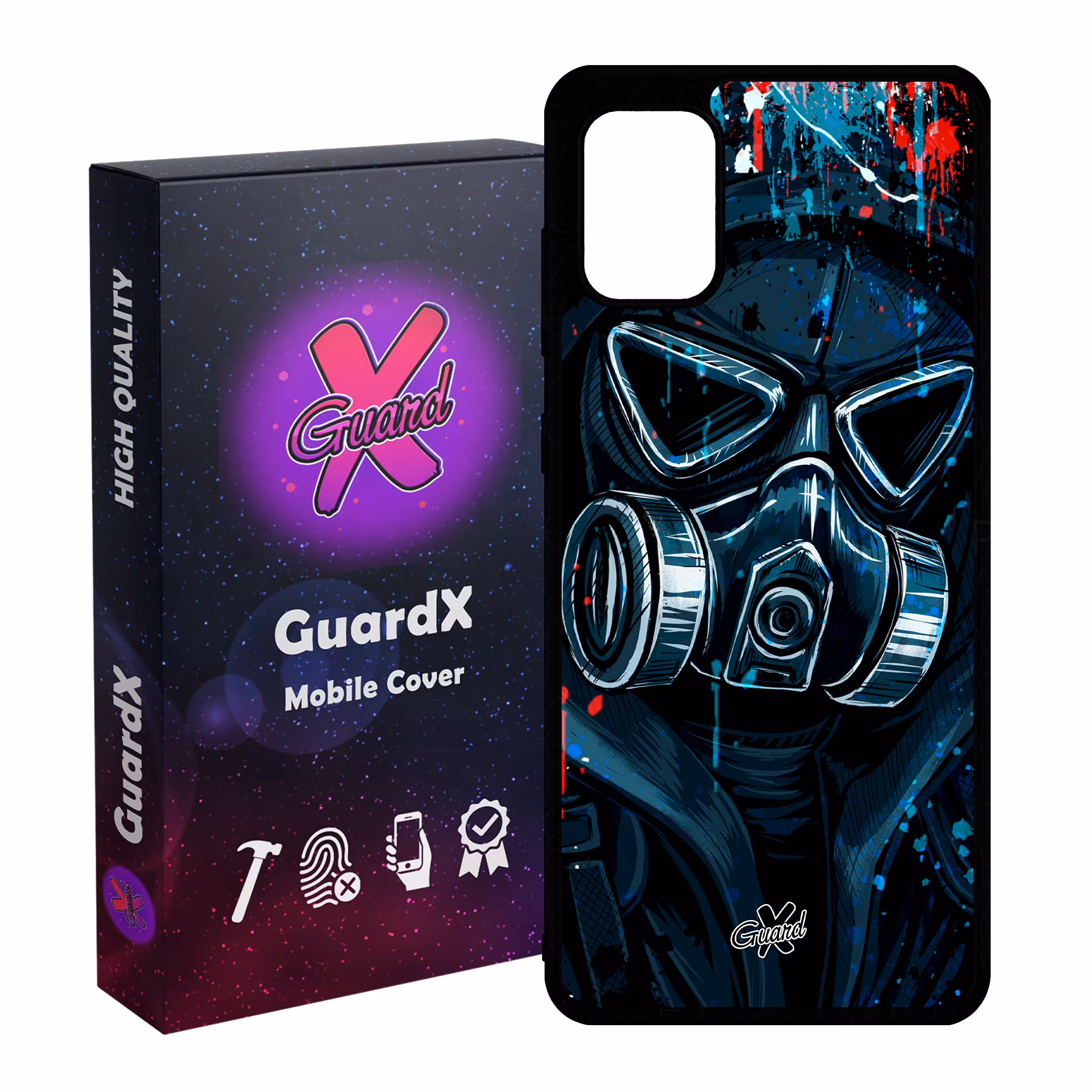 کاور گارد ایکس طرح Mask مدل Glass10170 مناسب برای گوشی موبایل سامسونگ Galaxy A31