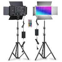کیت 2 شاخه ویدئو لایت پروفشنال U800  RGB