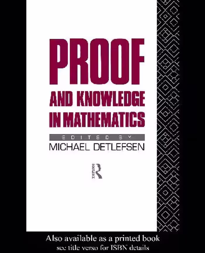 خرید و دانلود نسخه کامل کتاب Proof and Knowledge in Mathematics