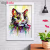 تابلو گالری استاربوی طرح گربه مدل هنری KL148