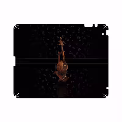 برچسب پوششی ماهوت مدل Persian Fiddle Instrument مناسب برای تبلت اپل iPad 2 2011 A1397