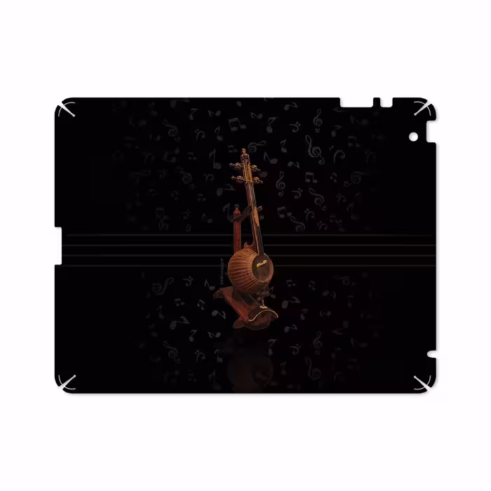 برچسب پوششی ماهوت مدل Persian Fiddle Instrument مناسب برای تبلت اپل iPad 2 2011 A1397