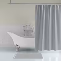 پرده حمام مدل INAREN سایز 180×180 سانتی متر | کالا مکس