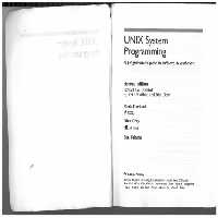 خرید و دانلود نسخه کامل کتاب Unix System Programming : a programmer’s guide to software development