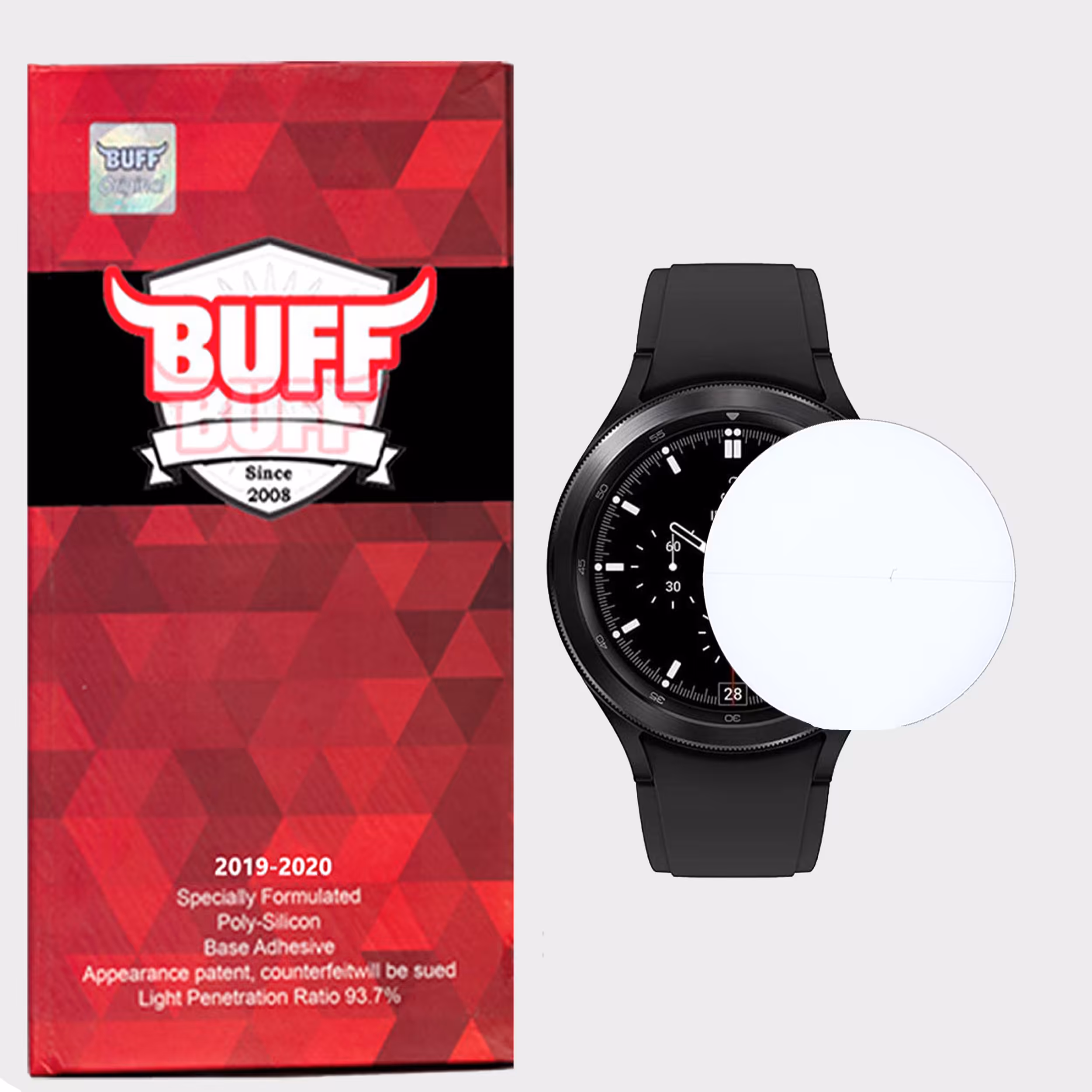 محافظ صفحه نمایش بوف مدل Hg01 مناسب برای ساعت هوشمند سامسونگ Watch 4 42mm