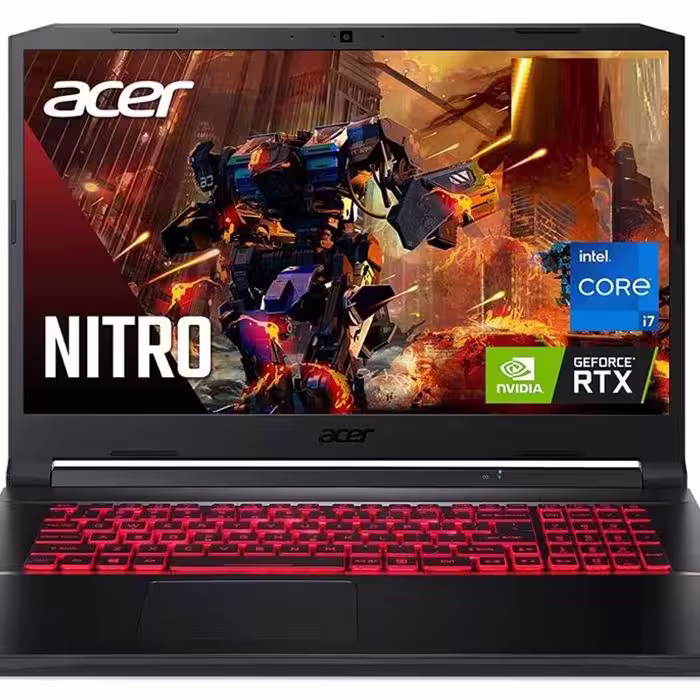 لپ تاپ 17.3 اینچی ایسر مدل Nitro 5 AN517 پردازنده Core i7 11800H رم 16GB حافظه 1TB SSD گرافیک 4GB 3050TI