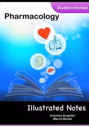 [PDF] دانلود کتاب Pharmacology Illustrated Notes, 2015