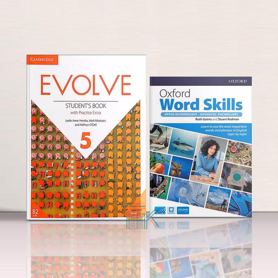 پک کتاب ایوالو 5   کتاب اکسفورد ورد اسکیلز ادونس ویرایش دوم | Pack Evolve 5   Oxford Word Skills Advanced 2nd Edition | خرید کتاب زبان | خرید لوازم التحریر | چی کتاب | بالاترین تخفیف و ارسال رایگان