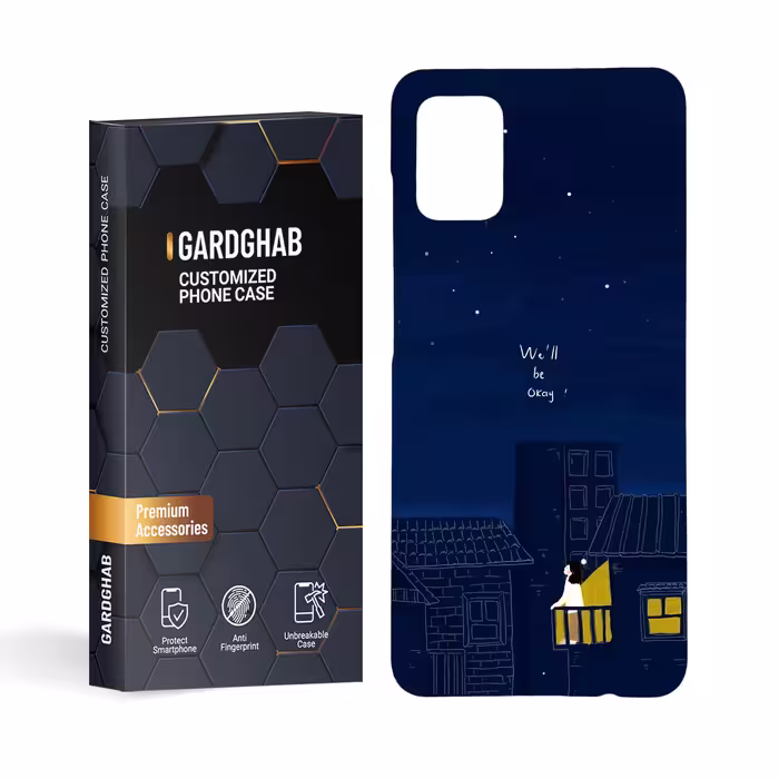 کاور گارد قاب مدل دخترانه مناسب برای گوشی موبایل سامسونگ galaxy a51