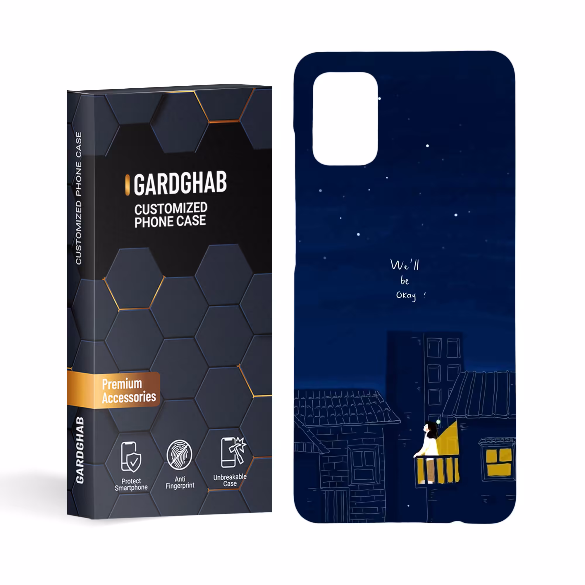 کاور گارد قاب مدل دخترانه مناسب برای گوشی موبایل سامسونگ galaxy a51