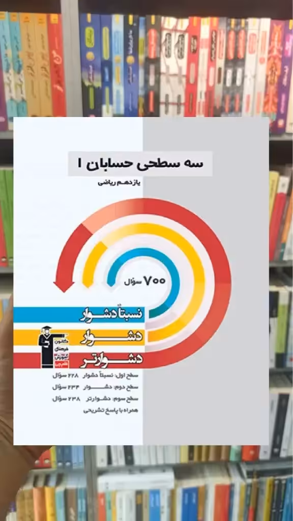سه سطحی حسابان 1 یازدهم قلم چی - بانک کتاب ماندگار-قیمت-خرید-کتاب-کمک-درسی-کنکور-دانشگاهی