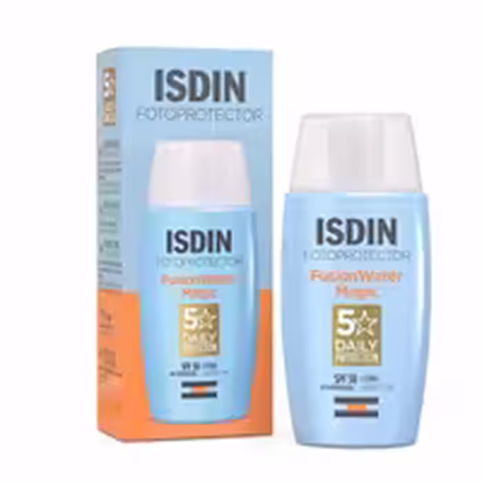 ضد آفتاب ایزدین فیوژن واتر مدل مجیک (Isdin Fusion Water Magic)