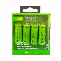 باتری قلمی قابل شارژ جی پی مدل orecyko pluse 2700 بسته چهار عددی