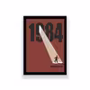 تابلو طرح کتاب 1984 جورج اورول 
