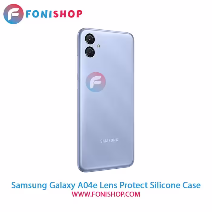 قاب سیلیکونی محافظ لنزدار گوشی سامسونگ Samsung Galaxy A04e