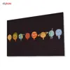تابلوی ونسونی طرح Fancy Solar System سایز 30x40